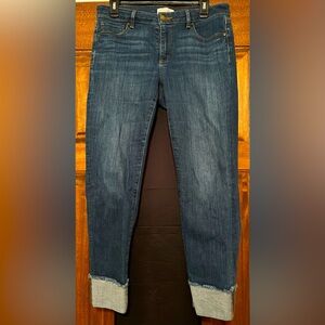 LOFT Curvy Fit Straight jeans